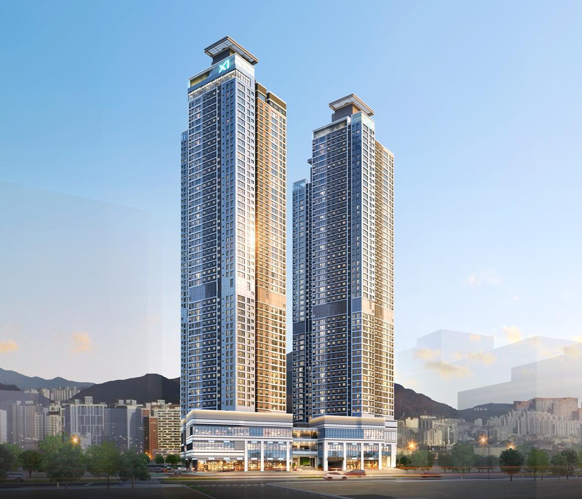 창원자이더스카이 메인 투시도